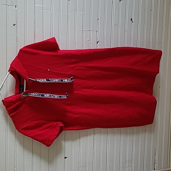 TOMMY HILFIGER - Hooded short sleeve dress - Size M - Picture 1 of 3